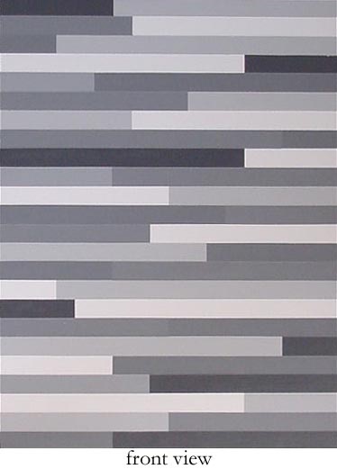 Modern Greyscale Pop Bands Painting