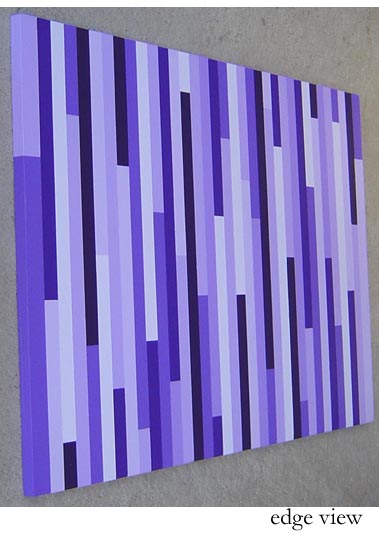 Original Painting Purple Pop Bands