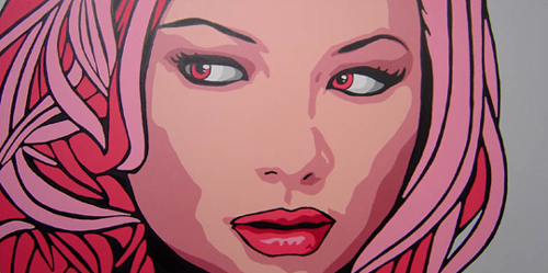 Pop Art Cherie Pink