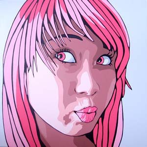 Kate Pink Portrait