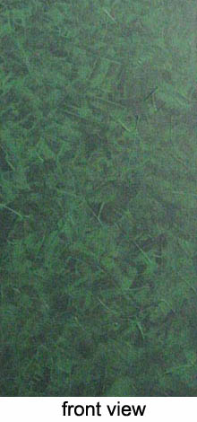 Green Wash Textured Abstract Painting