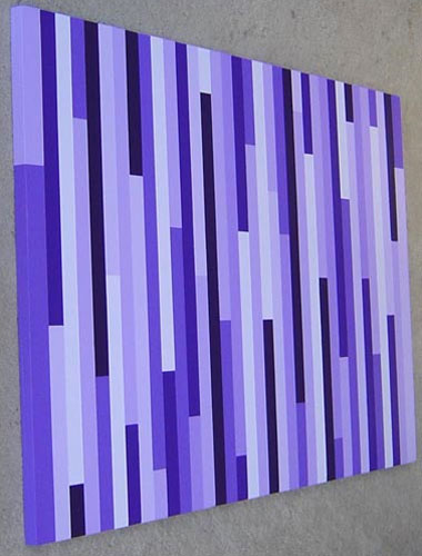 Purple Pop Art Painting