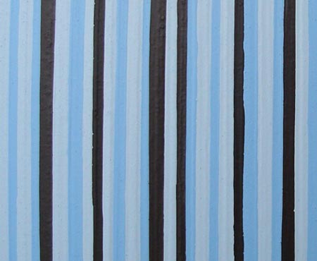 Modern Light Blue and Brown Stripes Close-up