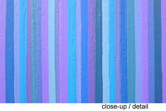 Blue and Purple Modern Stripes Close-Up