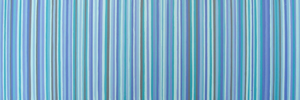 Modern Purple, Blue-Green Stripes Painting