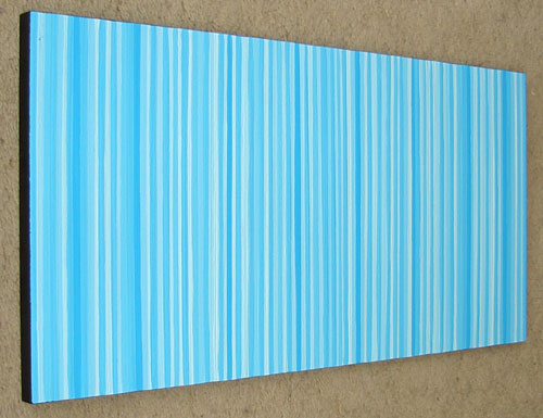 Light Blue Stripes Painting