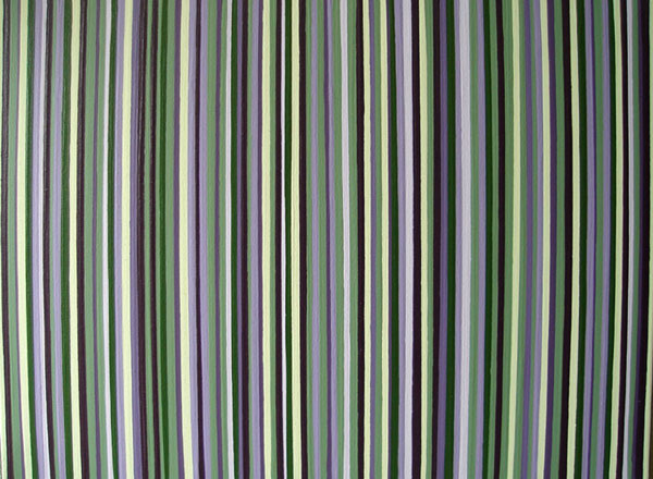 Green and Purple Stripes Artwork
