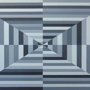 Geometric Shift Painting