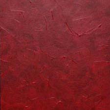 Textured Red Wash Painting