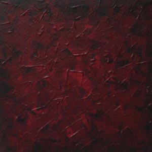 Dark Red Wash Painting