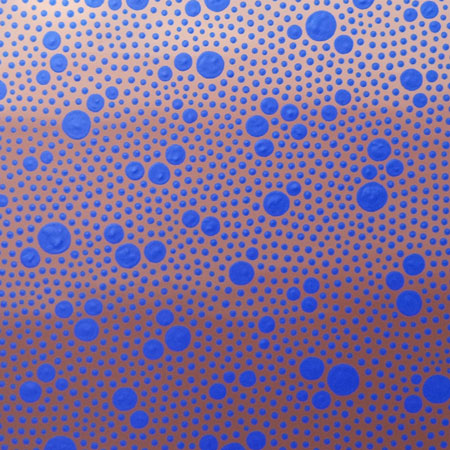 Blue Dots Painting