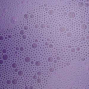 Dark on Light Purple Dots Painting