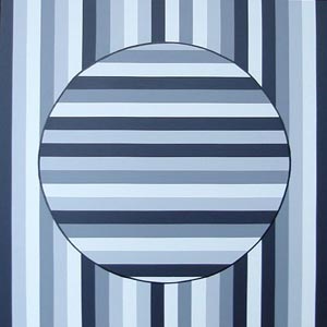 Horizontal Circle Painting