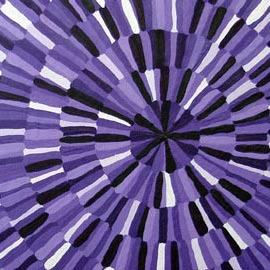 Purple Optical Painting