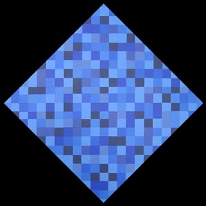 Blue Diamond Painting