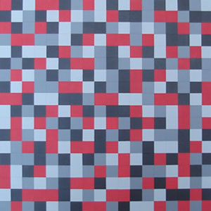 Red, Black and Grey Squares