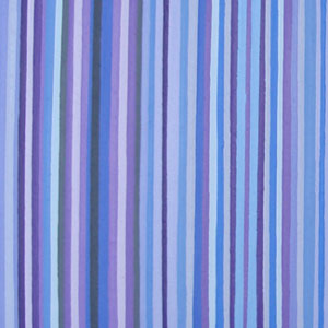 Shades of Purple and Blue Stripes Painting