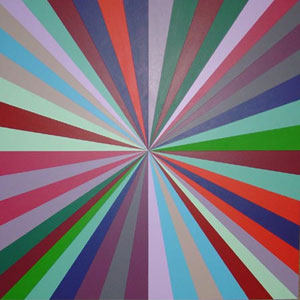 Multi-Color Pinwheel Painting
